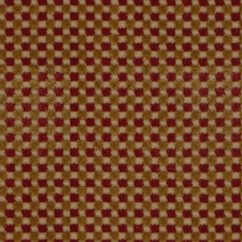 FENWICK-CHECK-VELVET-RED-GOLD-SCHUMACHER-43551