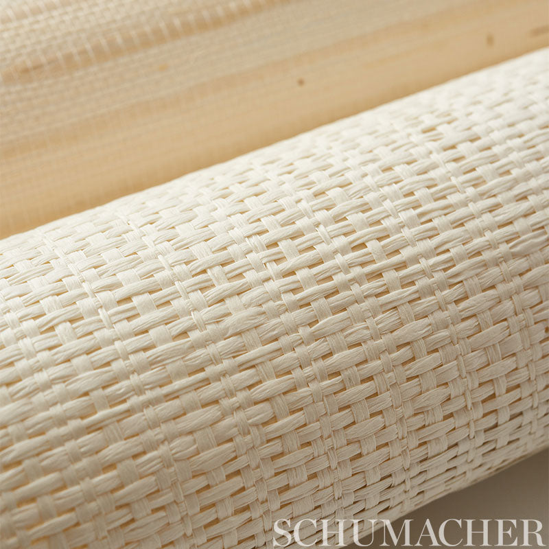 BANDED-GRASSCLOTH-CREAM-SCHUMACHER-5007900