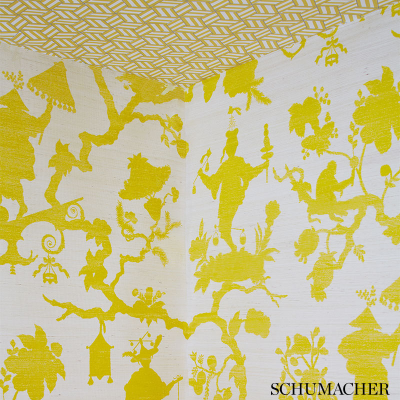 SHANTUNG-SILHOUETTE-SISAL-YELLOW-SCHUMACHER-5008254