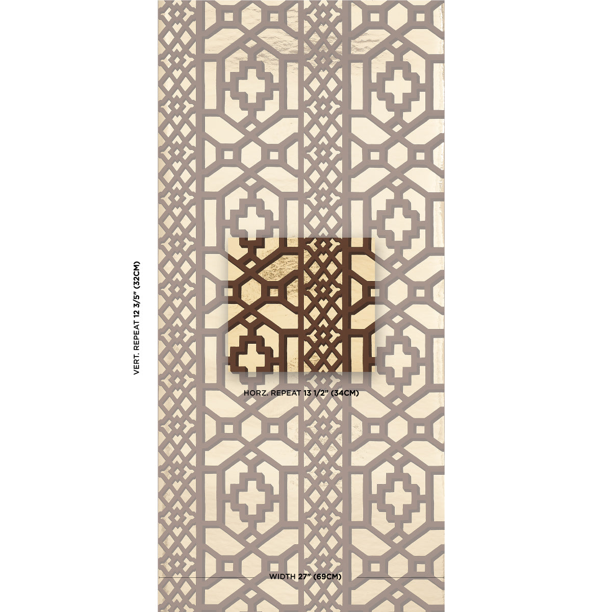 ZANZIBAR-TRELLIS-MYLAR-GOLD-MYLAR-SCHUMACHER-5013641