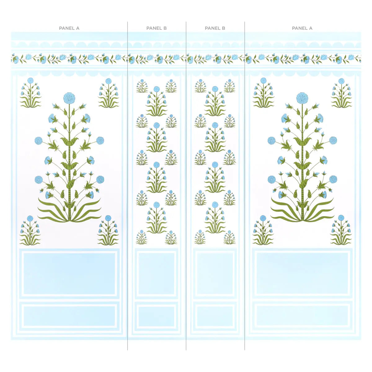 ROYAL-POPPY-PANEL-B-BLUE-SCHUMACHER-5014441