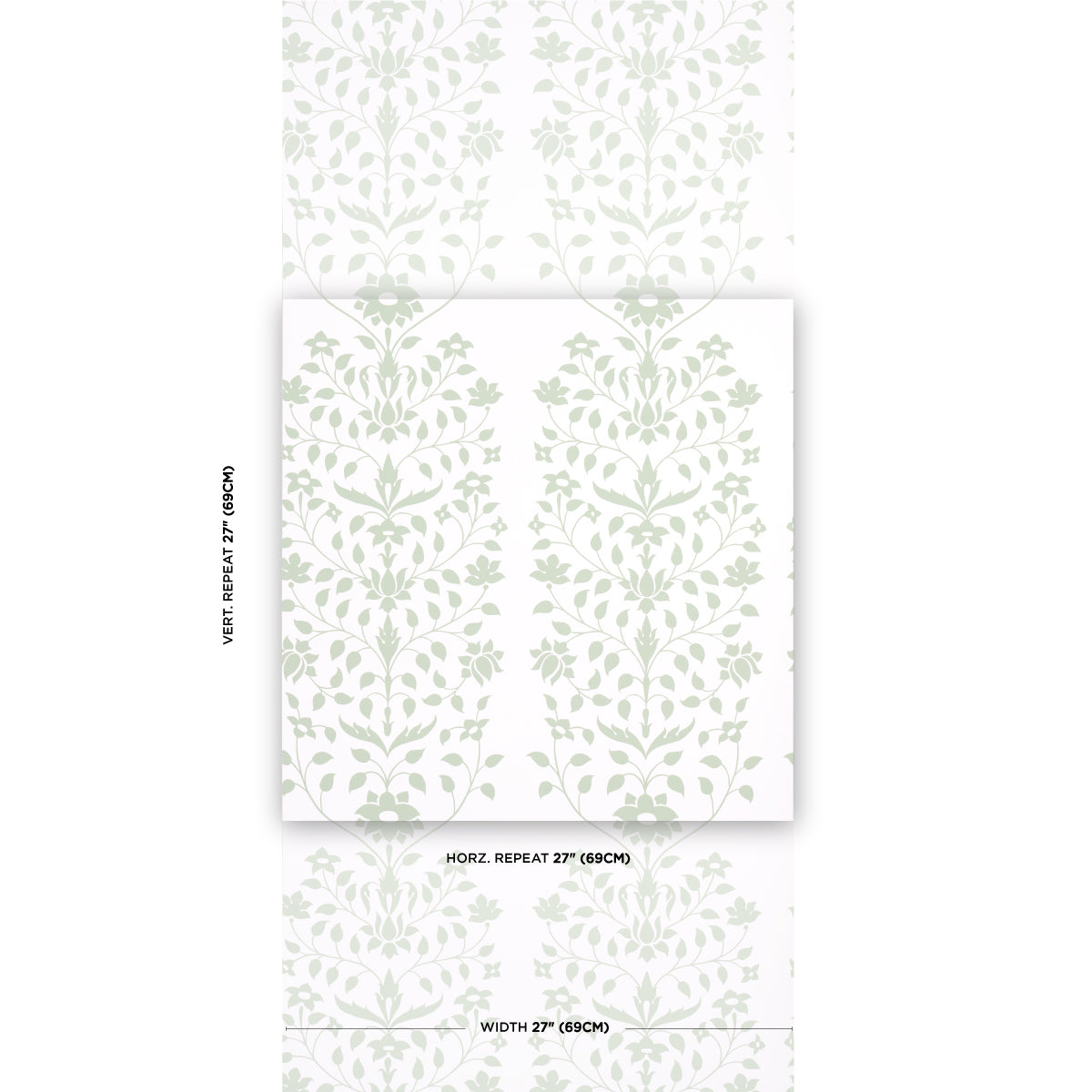 JAIPUR-MUGHAL-FLOWER-GREEN-SCHUMACHER-5014461