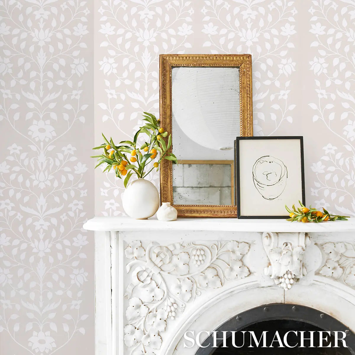 JAIPUR-MUGHAL-FLOWER-NEUTRAL-SCHUMACHER-5014462