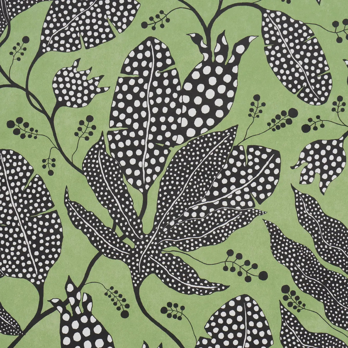 POLKA-DOT-JUNGLE-BLACK-GREEN-SCHUMACHER-5015460