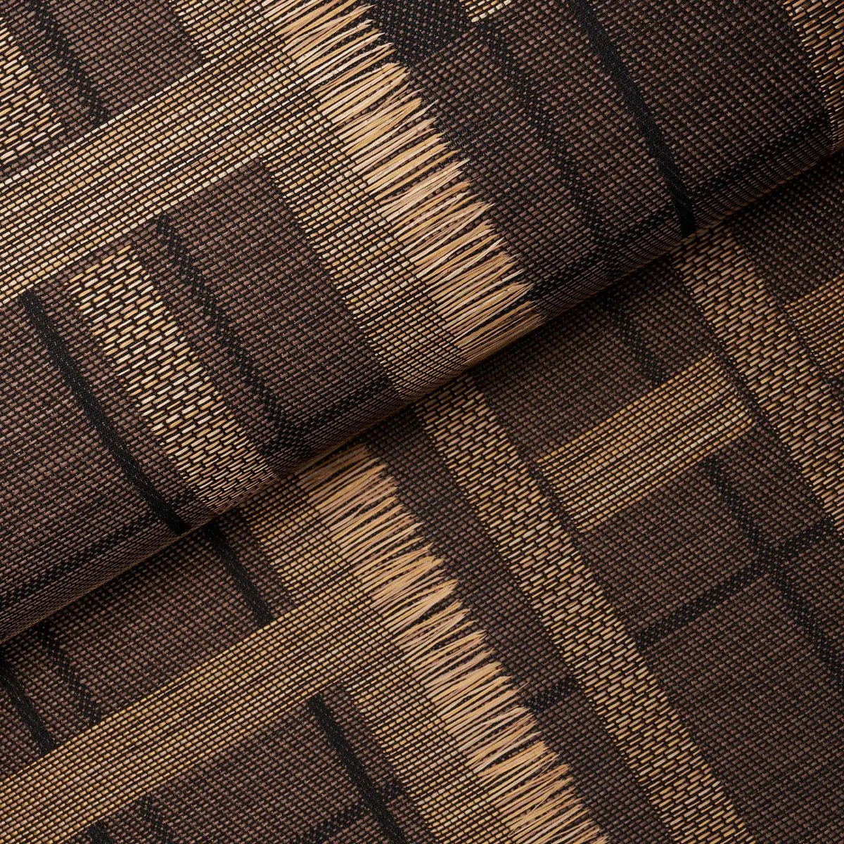 AXEL-PLAID-WALLCOVERING-SADDLE-BROWN-SCHUMACHER-5015722