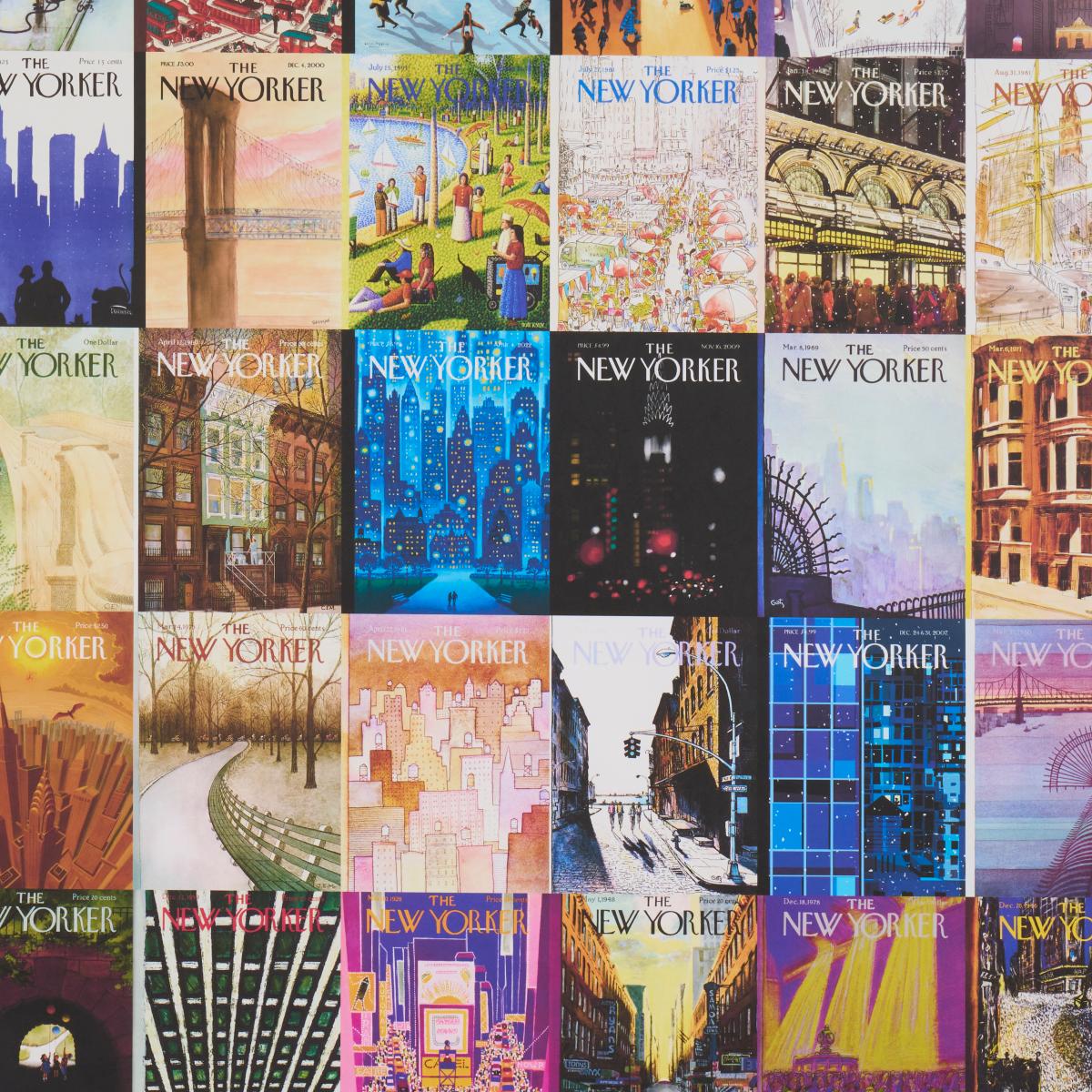 Schumacher Wallpaper 5016160 The New Yorker City-View Covers in Multicolor - 