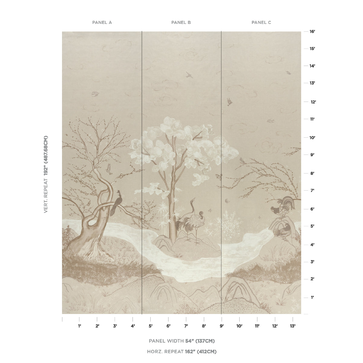 BIRDSONG-3-PANEL-SET-IVORY-SCHUMACHER-5017111