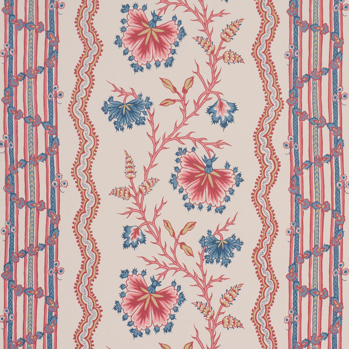 PARVATI-FLORAL-STRIPE-VERMILION-SCHUMACHER-5017331