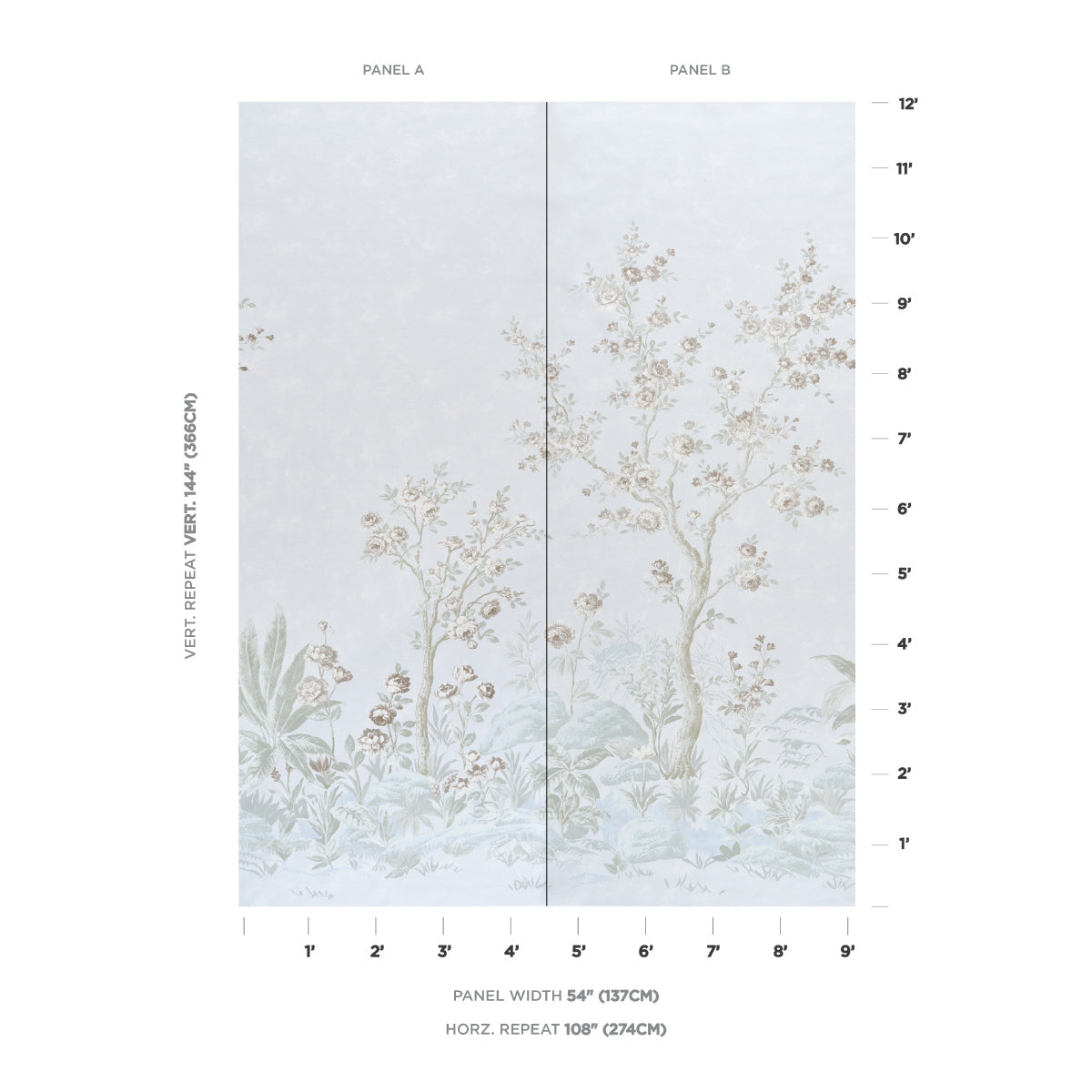 CHARLOTTES-GARDEN-2-PANEL-SET-PERIWINKLE-SCHUMACHER-5017552