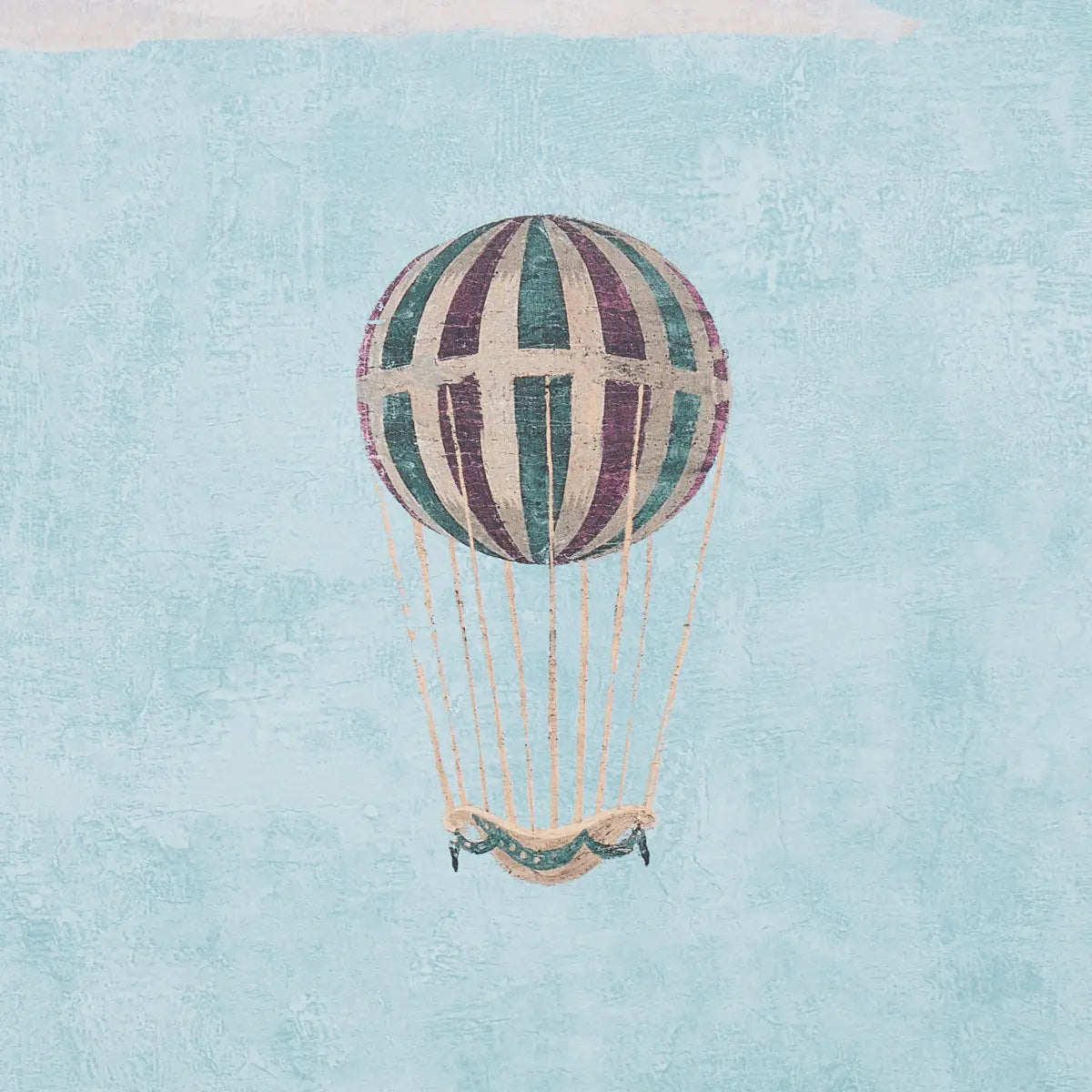 Promenade 4 Panel Set - Document - Schumacher 5018120 Wallcovering