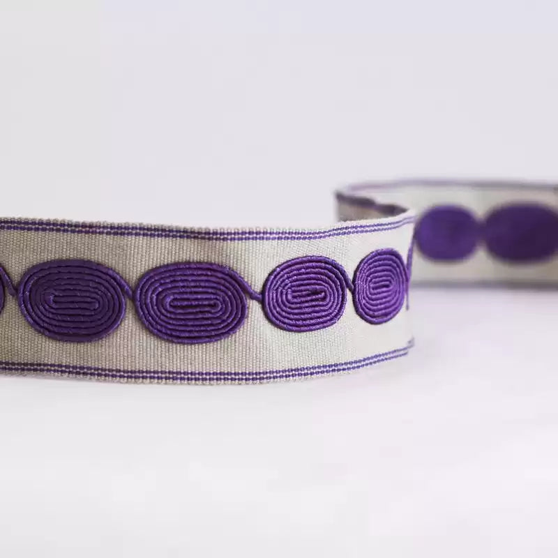 corniche-oval-braid-purplelinen