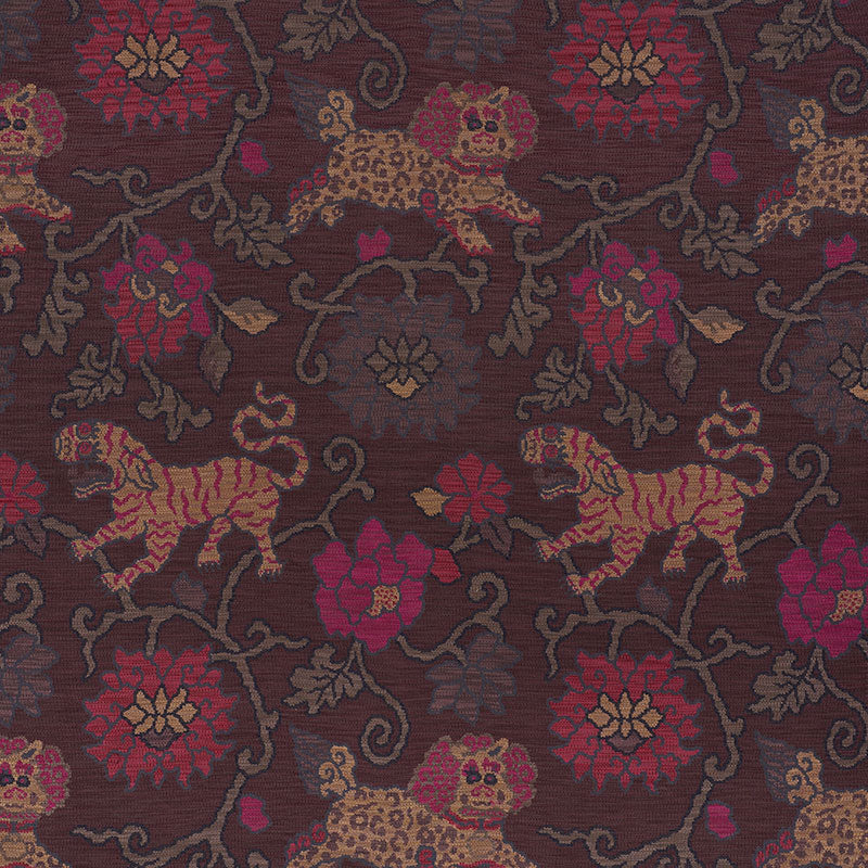 KHOTAN-WEAVE-AUBERGINE-SCHUMACHER-62683