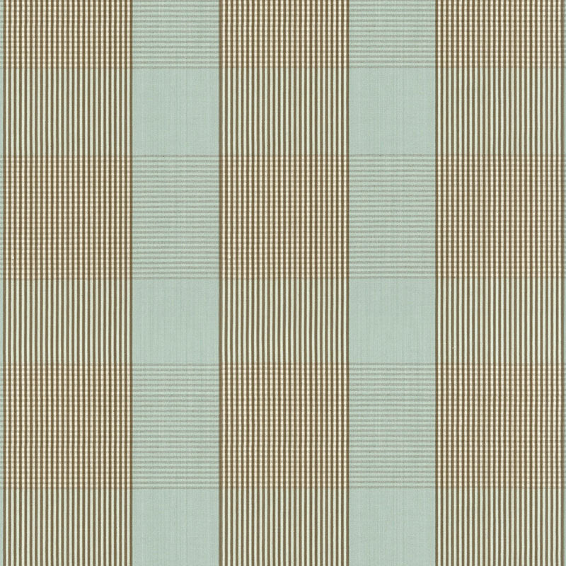 AVON-GINGHAM-PLAID-MOCHA-AQUA-SCHUMACHER-63023