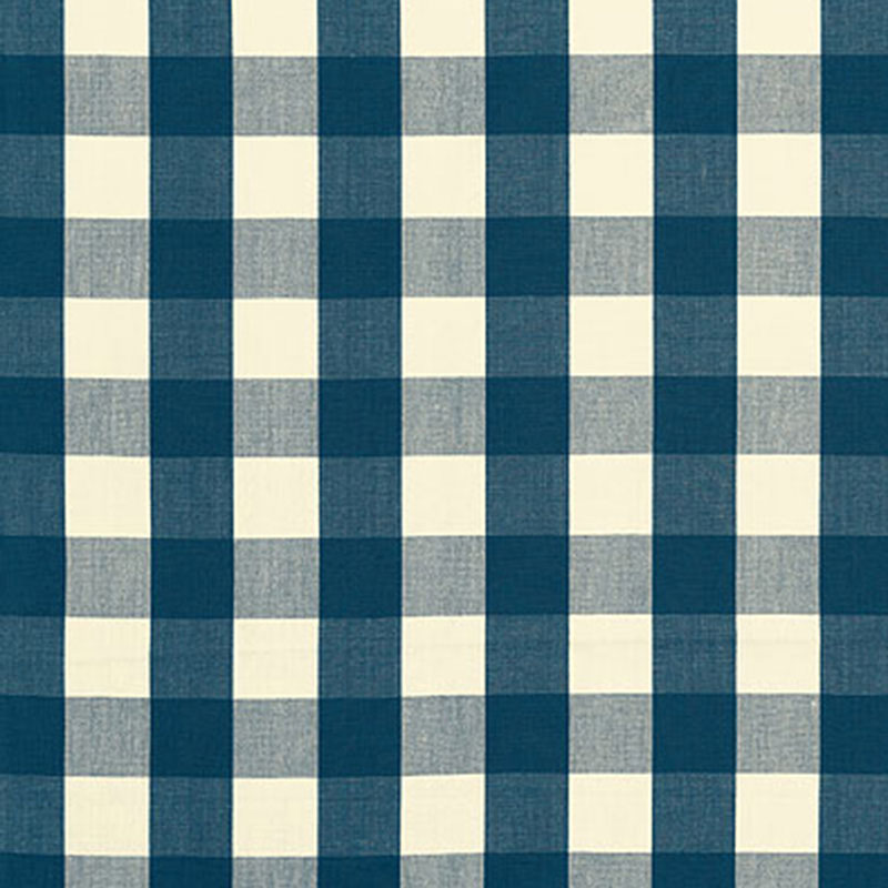 CAMDEN-COTTON-CHECK-INDIGO-SCHUMACHER-63039