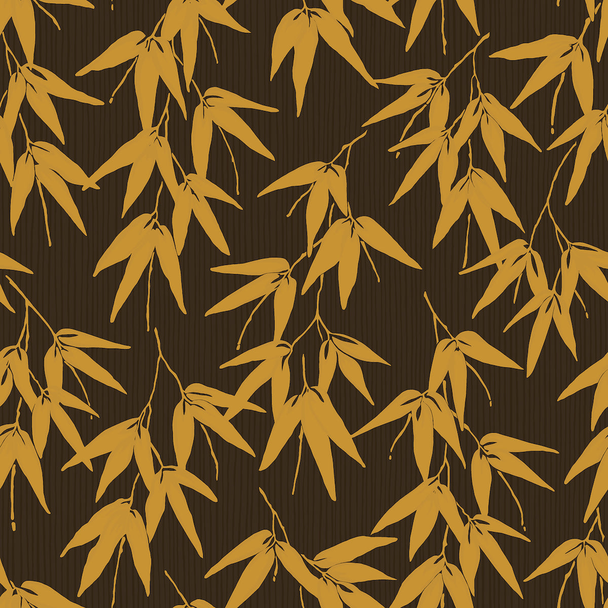 BAMBOO-GARDEN-BROWN-AND-GOLD-SCHUMACHER-6468