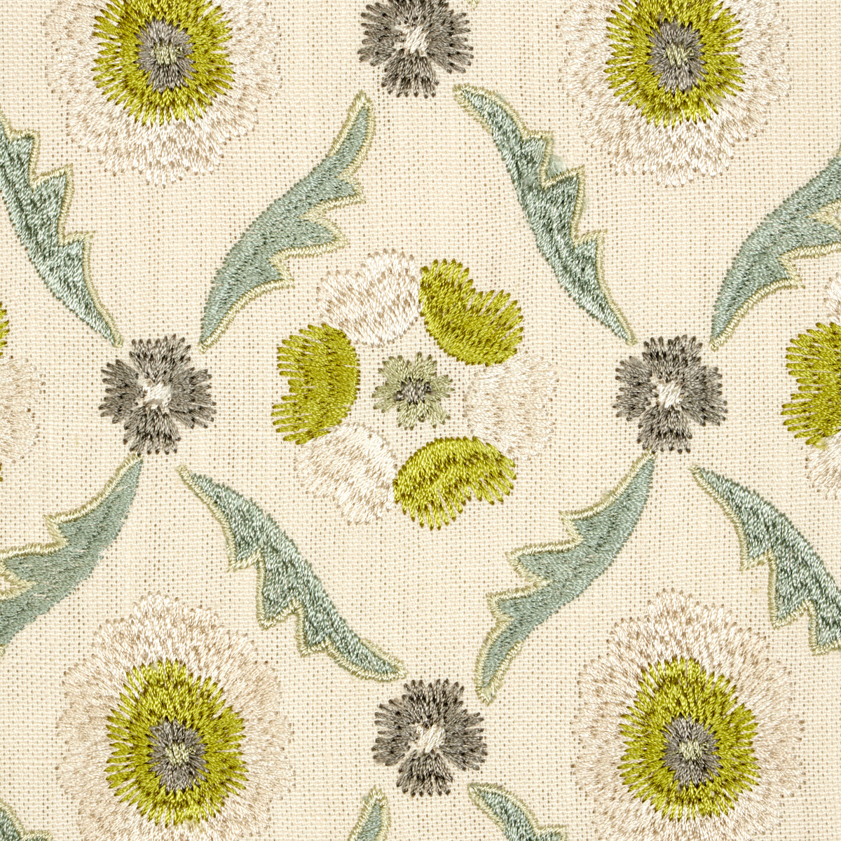 CLAREMONT-EMBROIDERY-CHARTREUSE-SCHUMACHER-65741