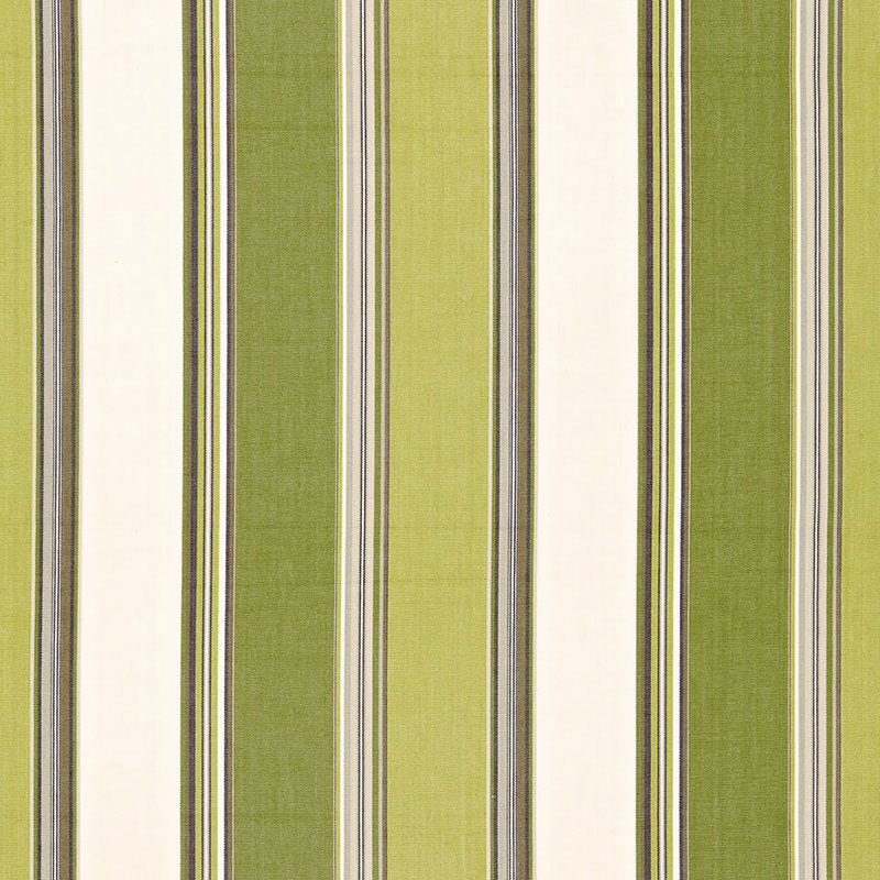 ADDISON-COTTON-STRIPE-VERT-SCHUMACHER-66003