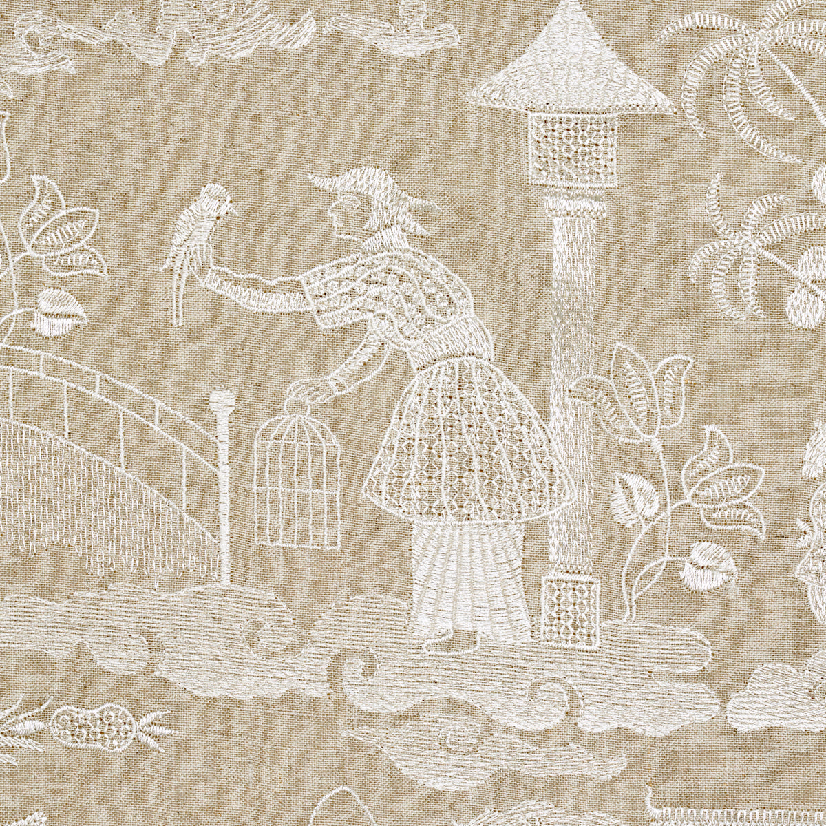 BASSANO-EMBROIDERED-TOILE-LINEN-SCHUMACHER-66601