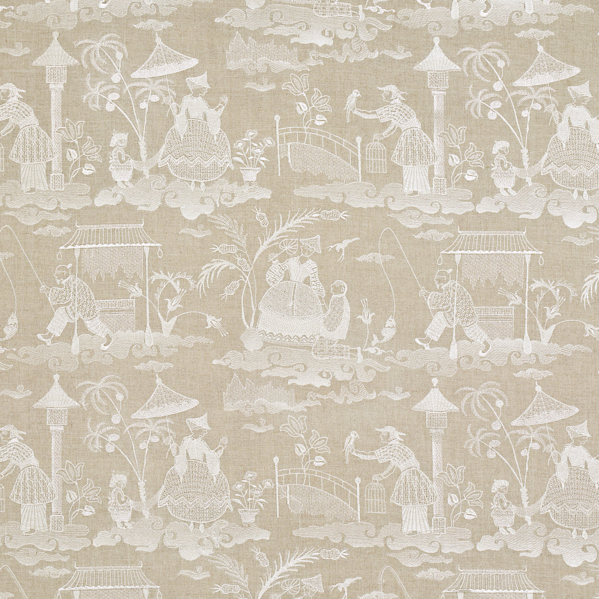 BASSANO-EMBROIDERED-TOILE-LINEN-SCHUMACHER-66601