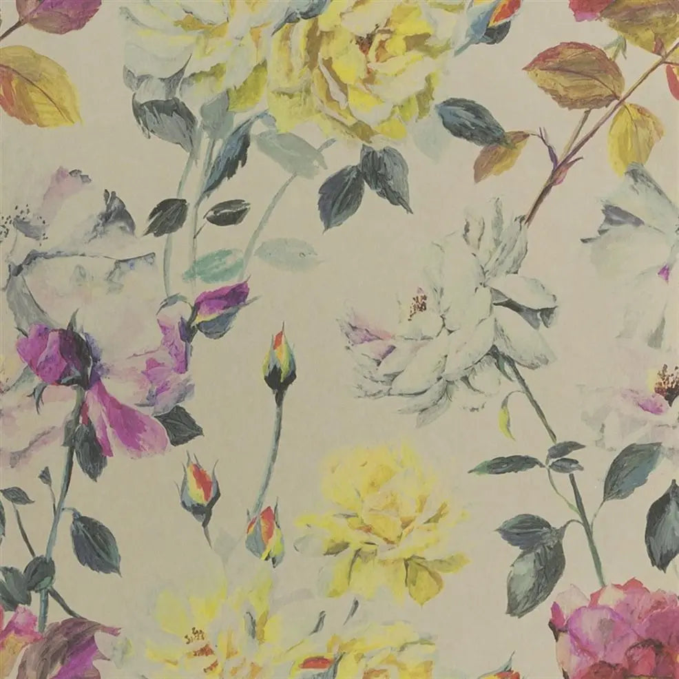 Couture Rose Wallpaper Tuberrose PDG711-02 by Designers Guild