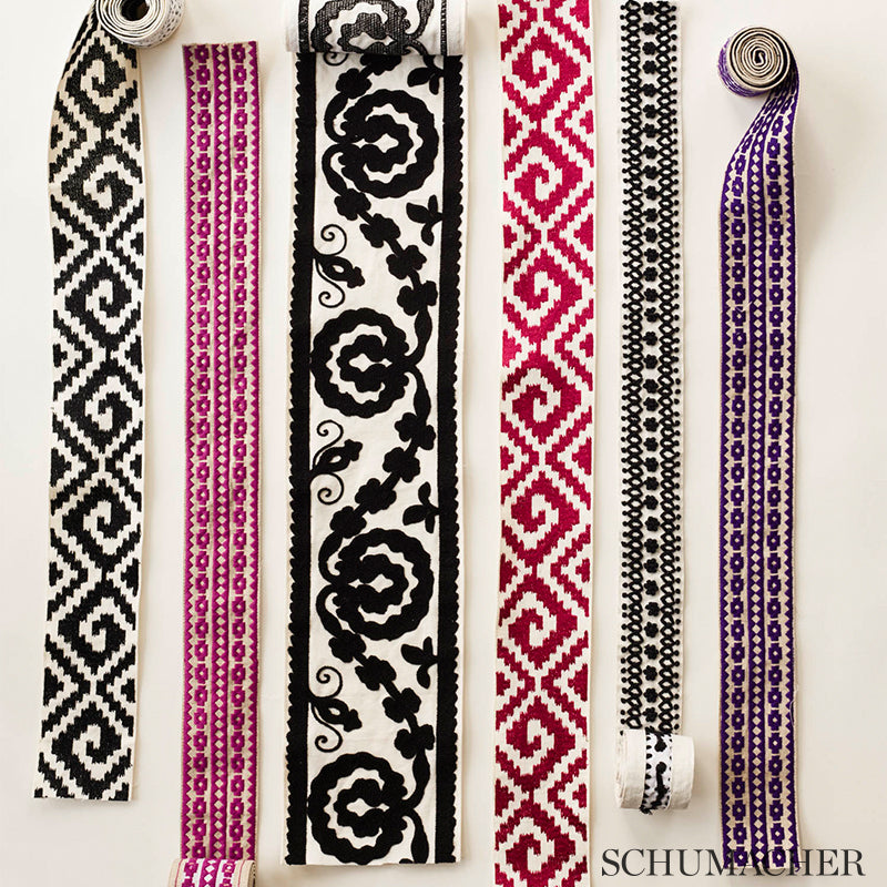 TALITHA-TAPE-FUCHSIA-ON-NATURAL-SCHUMACHER-70648