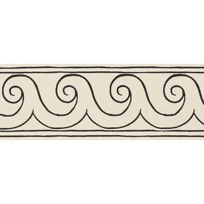 GREEK-WAVES-TRIM-BLACK-ON-IVORY-SCHUMACHER-70750