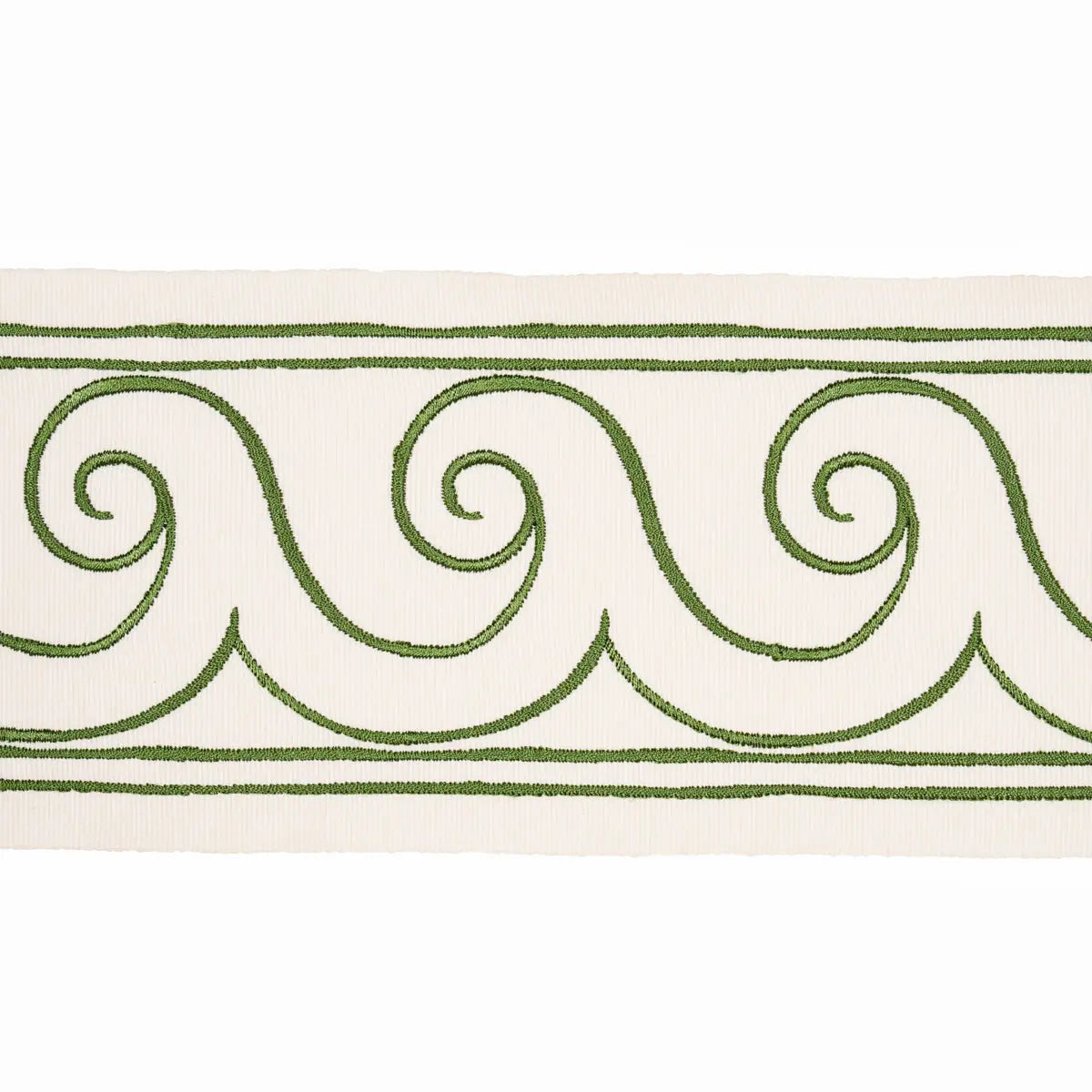 GREEK-WAVES-TRIM-GREEN-ON-IVORY-SCHUMACHER-70756