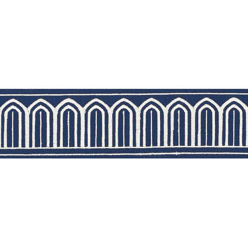 ARCHES-EMBROIDERED-TAPE-MEDIUM-MARINE-SCHUMACHER-70767