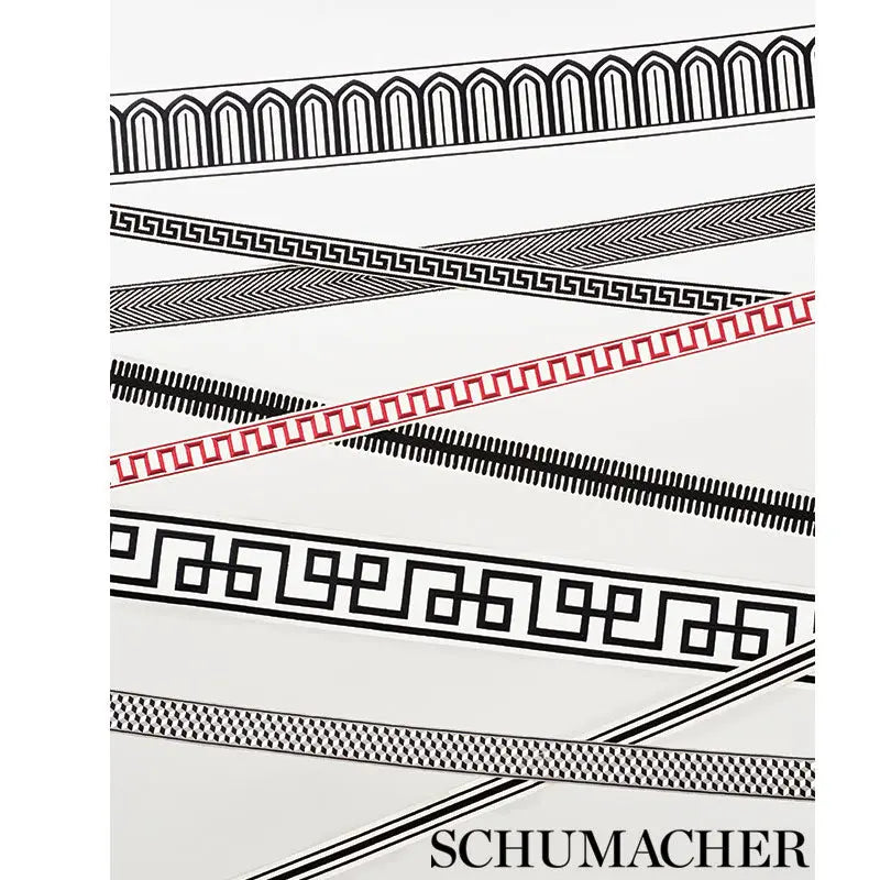 ARCHES-EMBROIDERED-TAPE-WIDE-BLACK-ON-WHITE-SCHUMACHER-70770