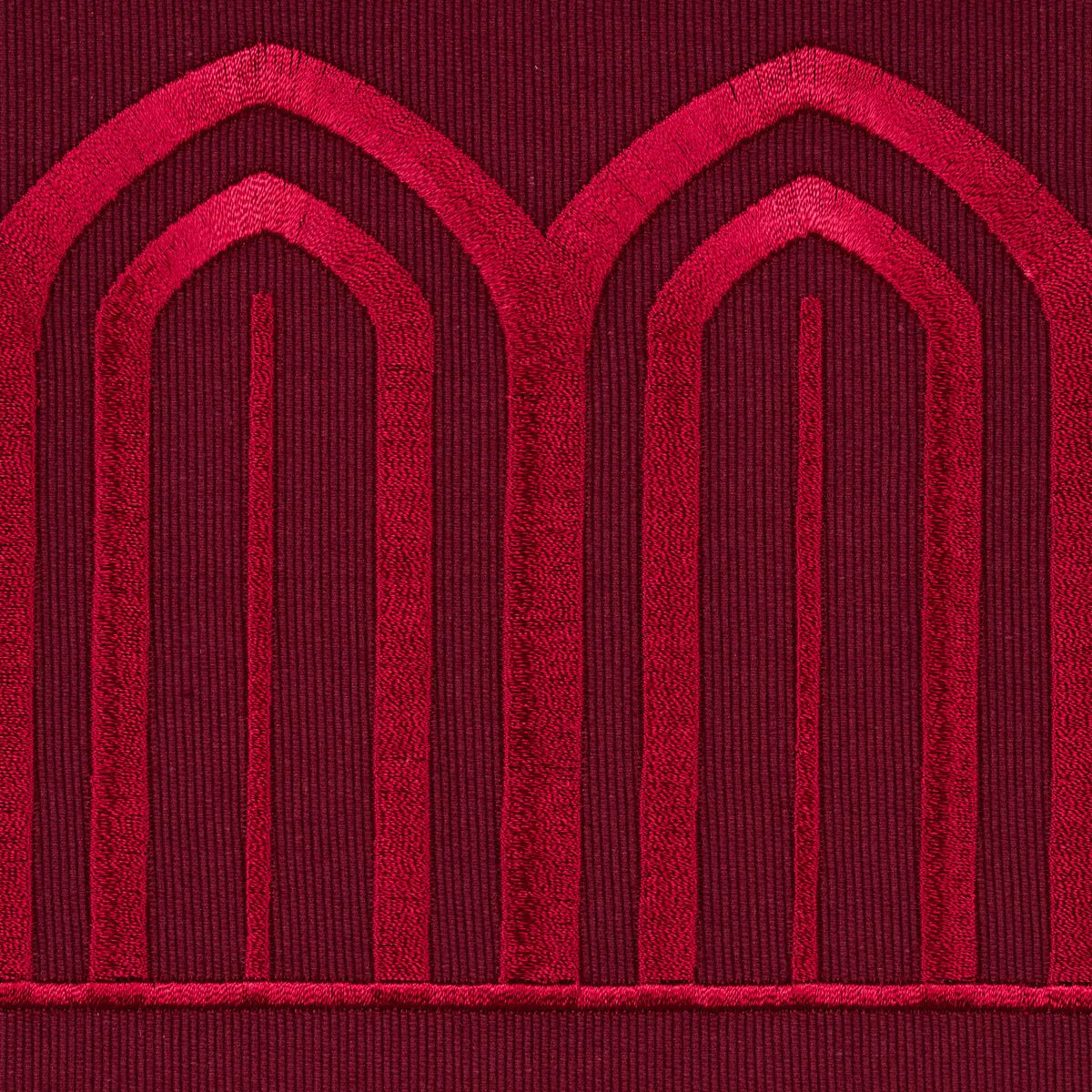 ARCHES-EMBROIDERED-TAPE-WIDE-RED-SCHUMACHER-70778