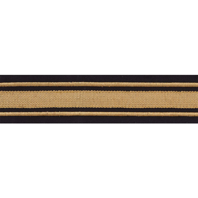 MILITARY-STRIPE-TAPE-GOLD-ON-BLACK-SCHUMACHER-70784