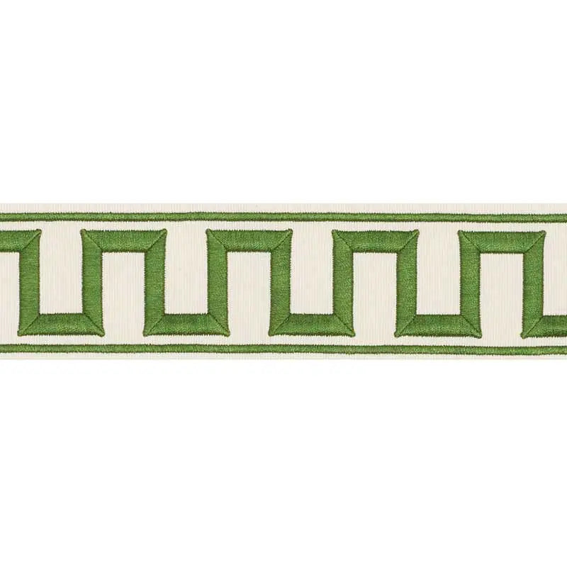 GREEK-KEY-EMBROIDERED-TAPE-GREEN-SCHUMACHER-70795