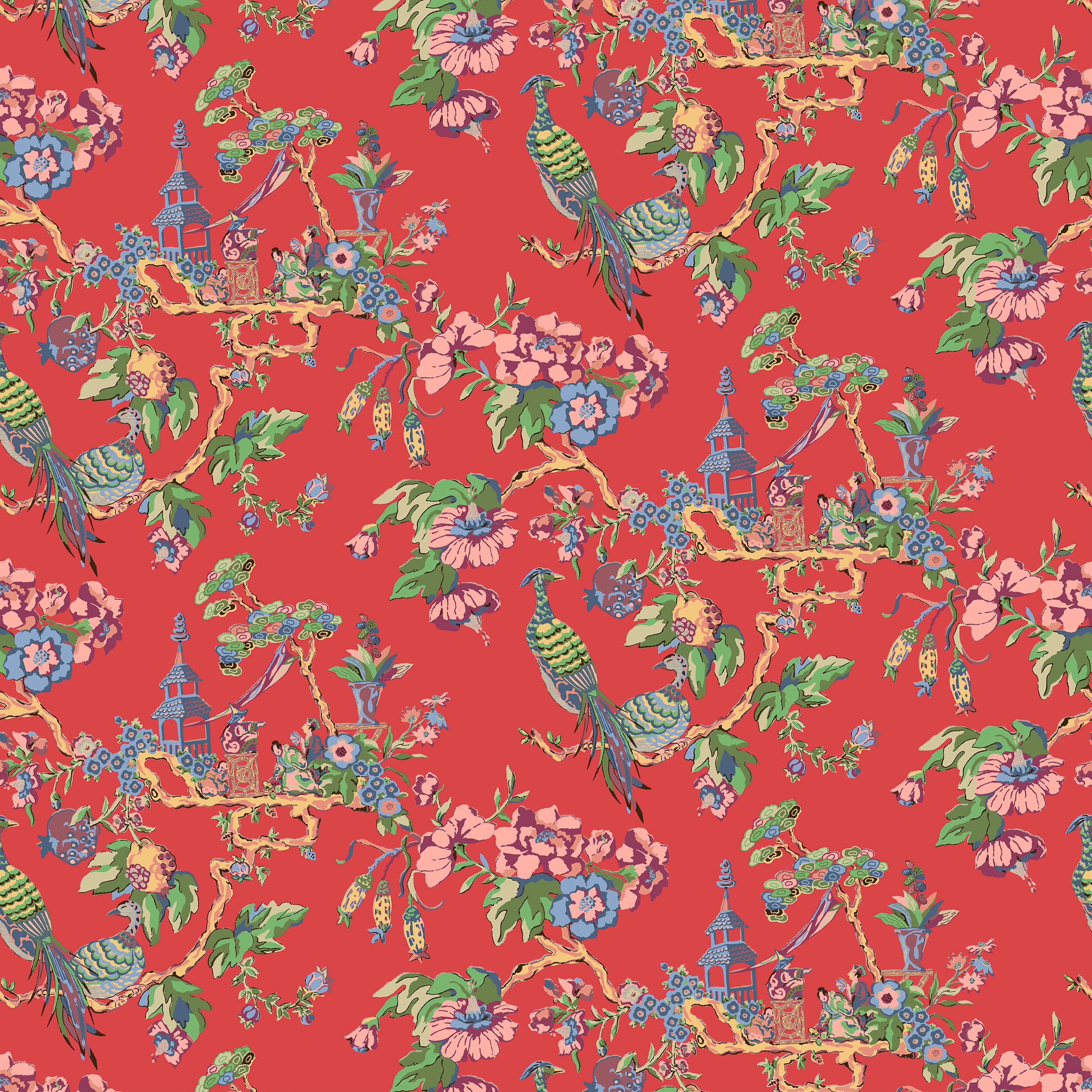 7224-1 Oriental Sage by Stout Fabric