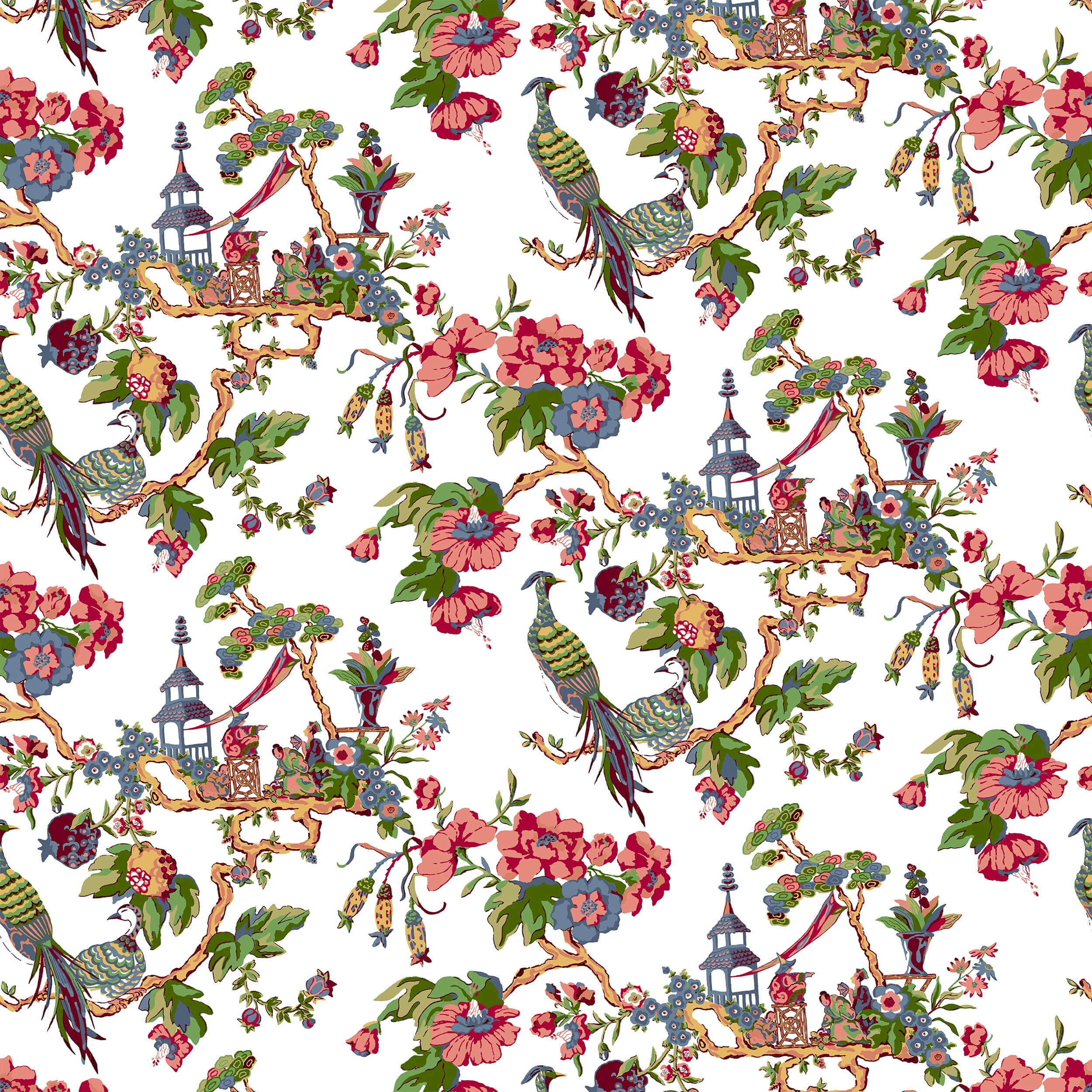 7224-7 Oriental Sage by Stout Fabric