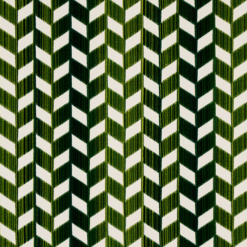 CHEVRON-STRI-VELVET-EMERALD-SCHUMACHER-72814