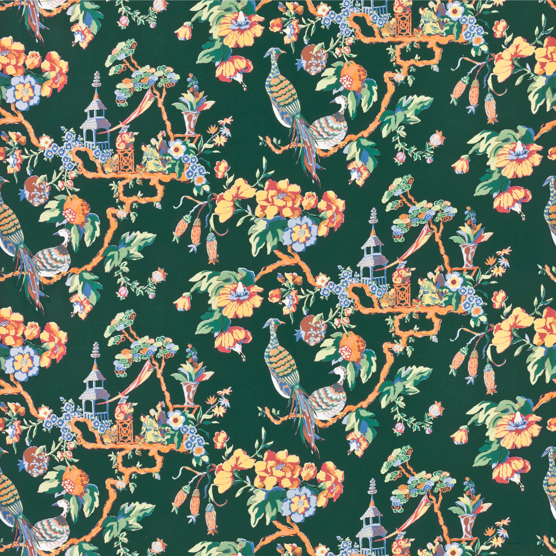 7439-19 Oriental Sage by Stout Fabric