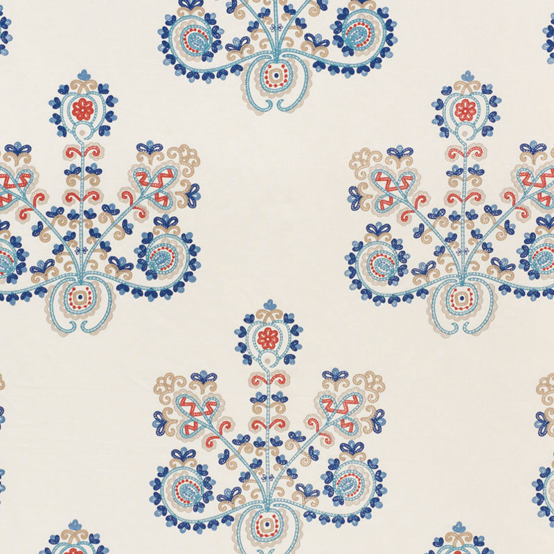 ESTRELLA-EMBROIDERY-INDIGO-SPICE-SCHUMACHER-74450