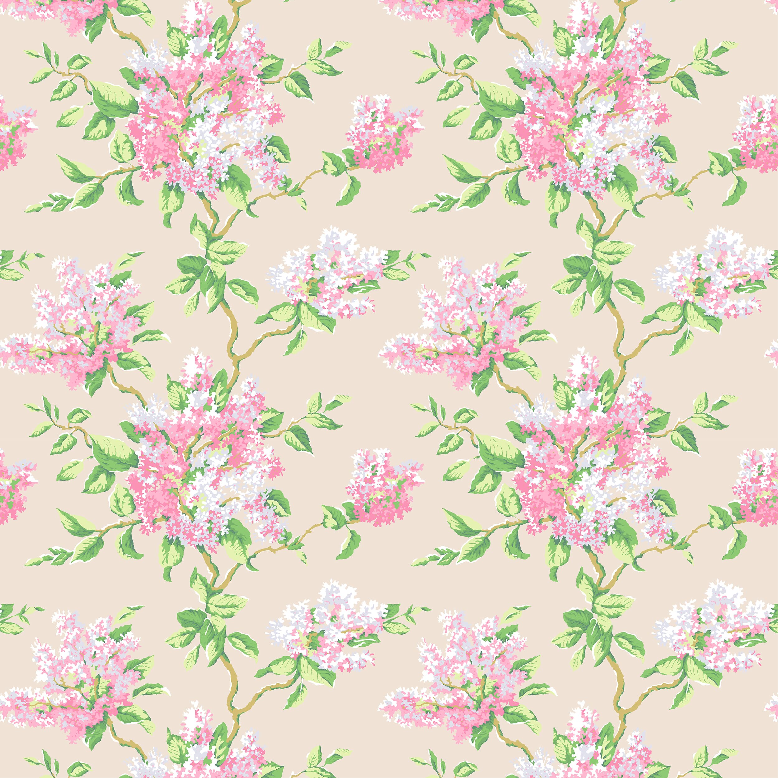 7583-7 Lilacs by Stout Fabric