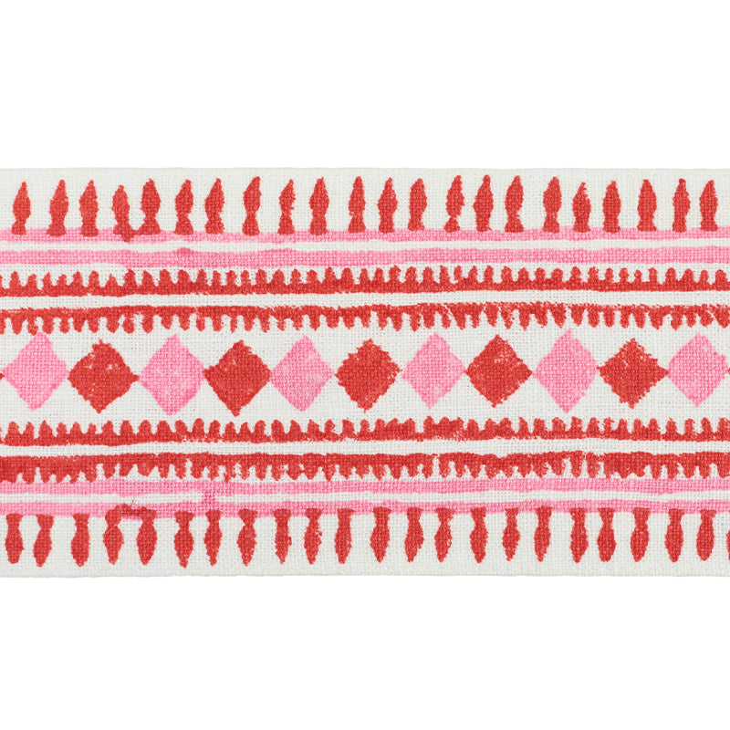 TOULA-HAND-BLOCKED-LINEN-TAPE-RED-PINK-SCHUMACHER-77331