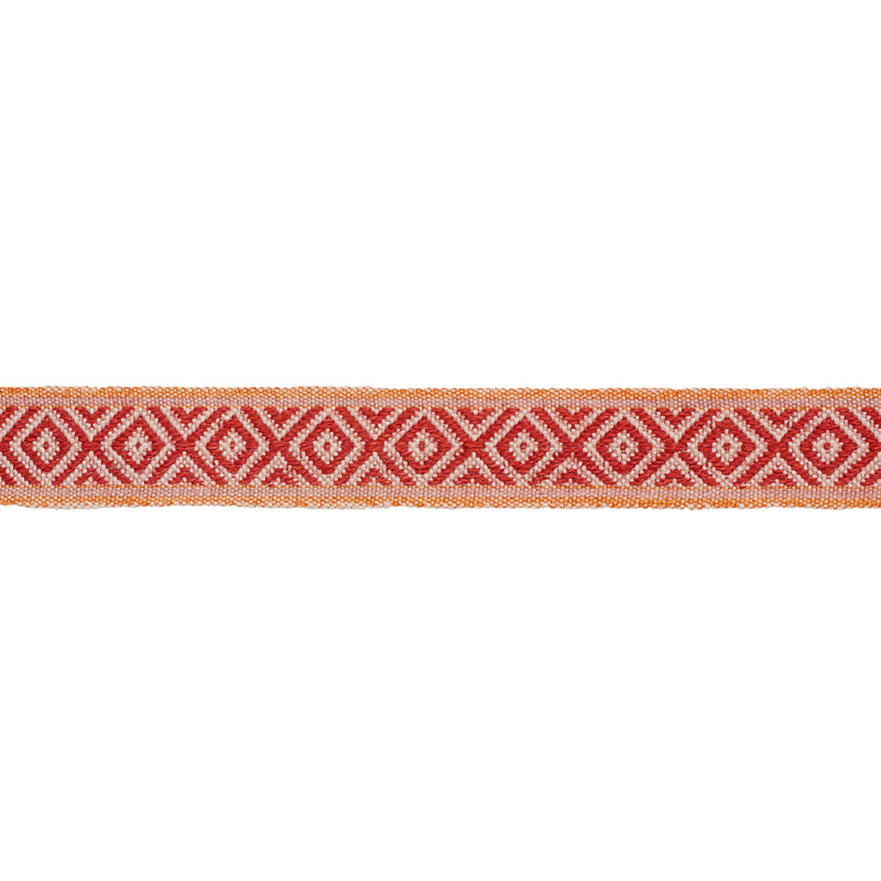 LARSON-HANDWOVEN-TAPE-RED-ORANGE-SCHUMACHER-77462