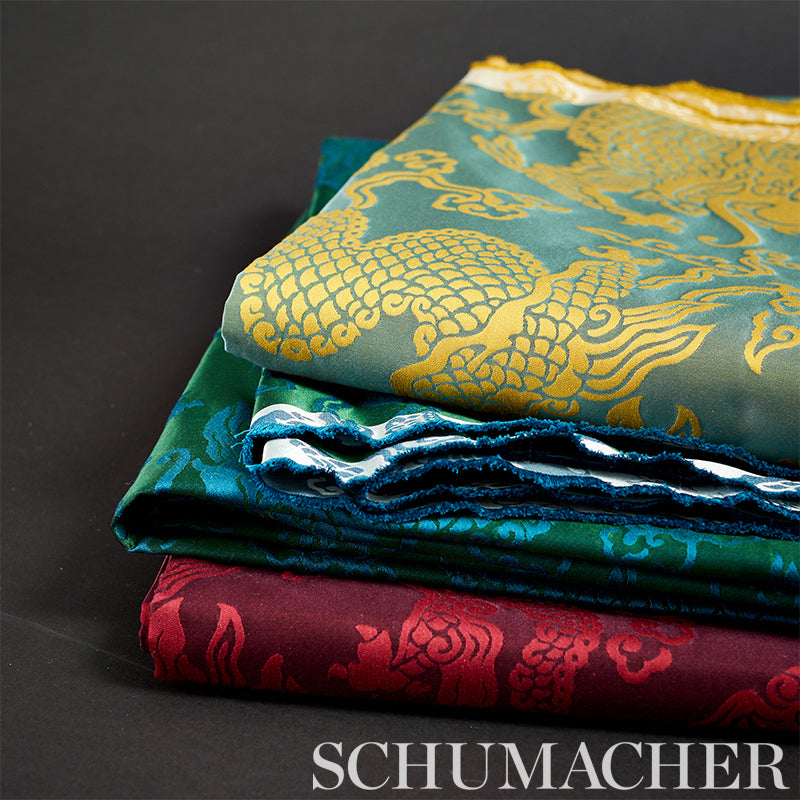 RUAN-DRAGON-DAMASK-EMERALD-SCHUMACHER-78100