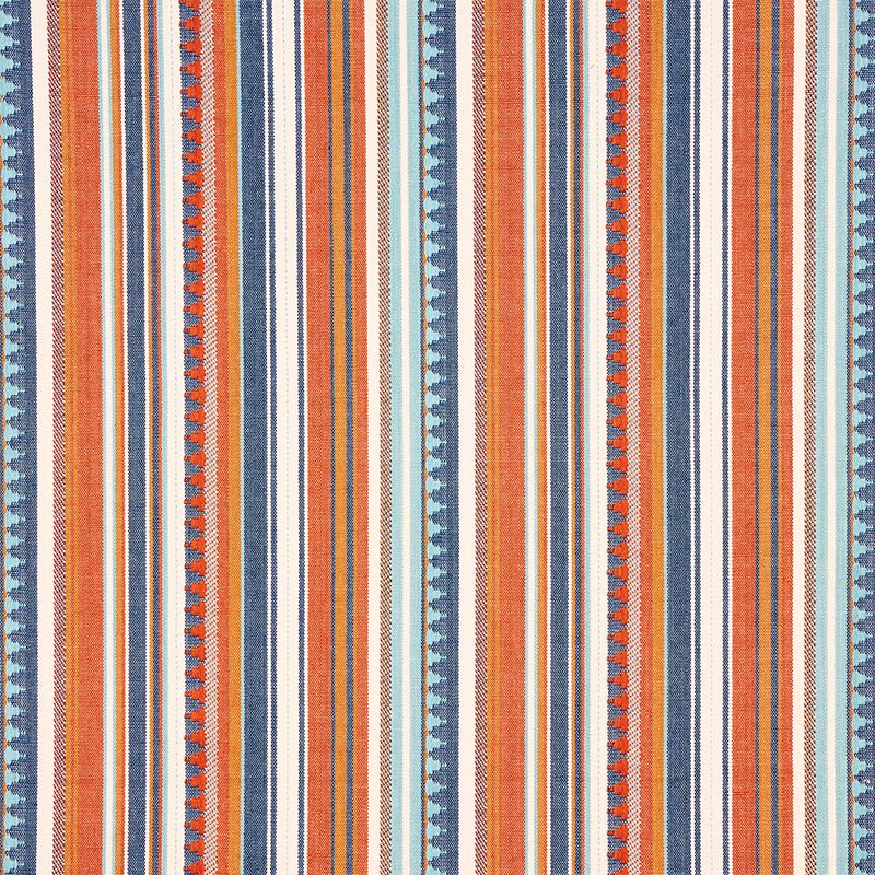 ZUNI-STRIPE-BLUE-ORANGE-SCHUMACHER-78730