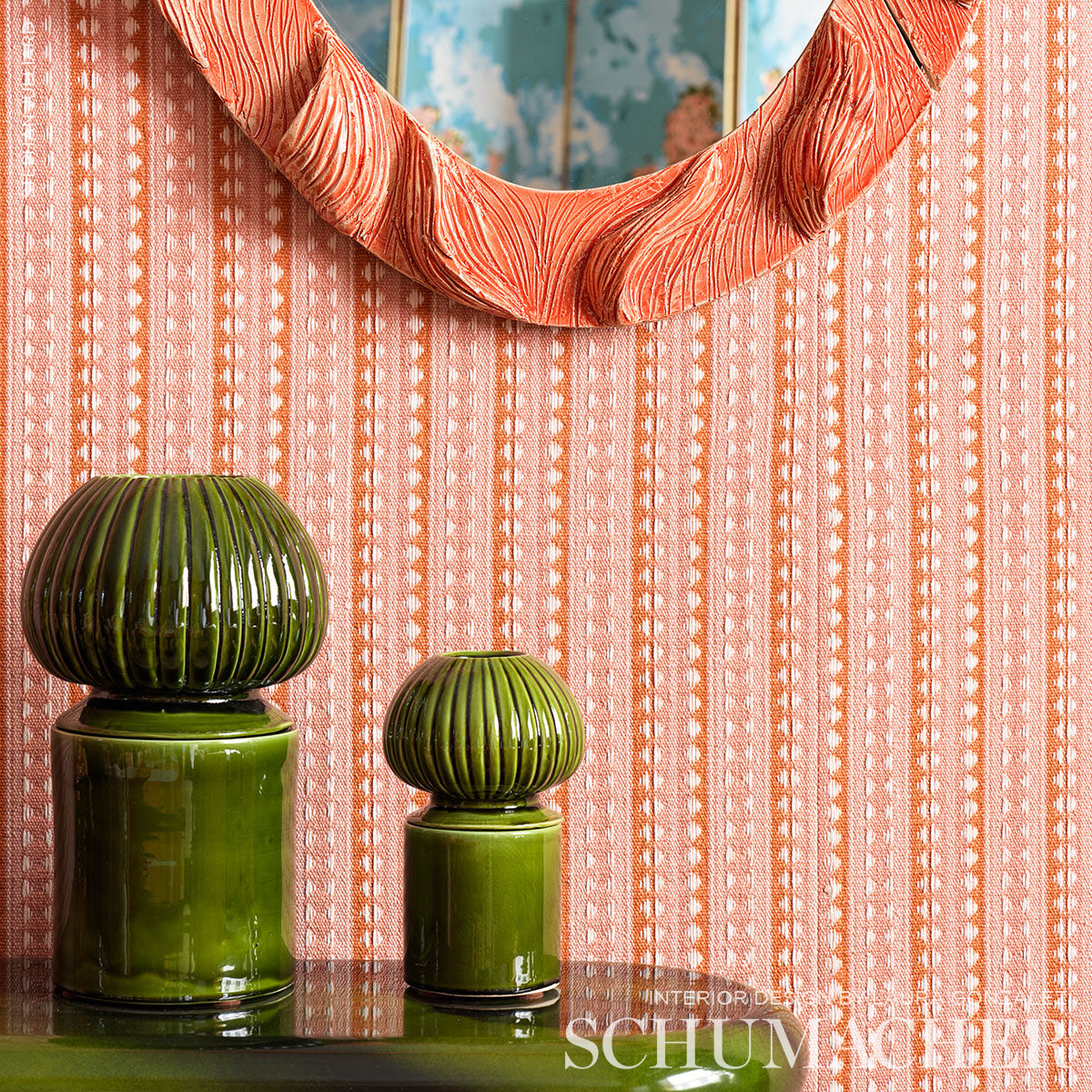 TARNBY-STRIPE-CORAL-SCHUMACHER-79082