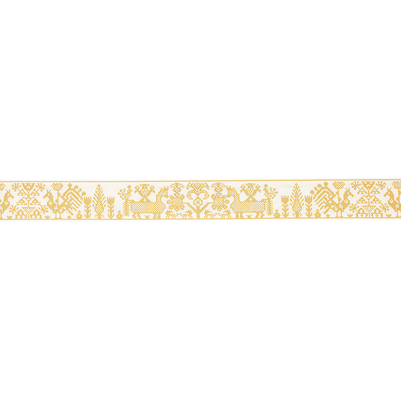 TARPAN-EMBROIDERED-TAPE-YELLOW-SCHUMACHER-80001