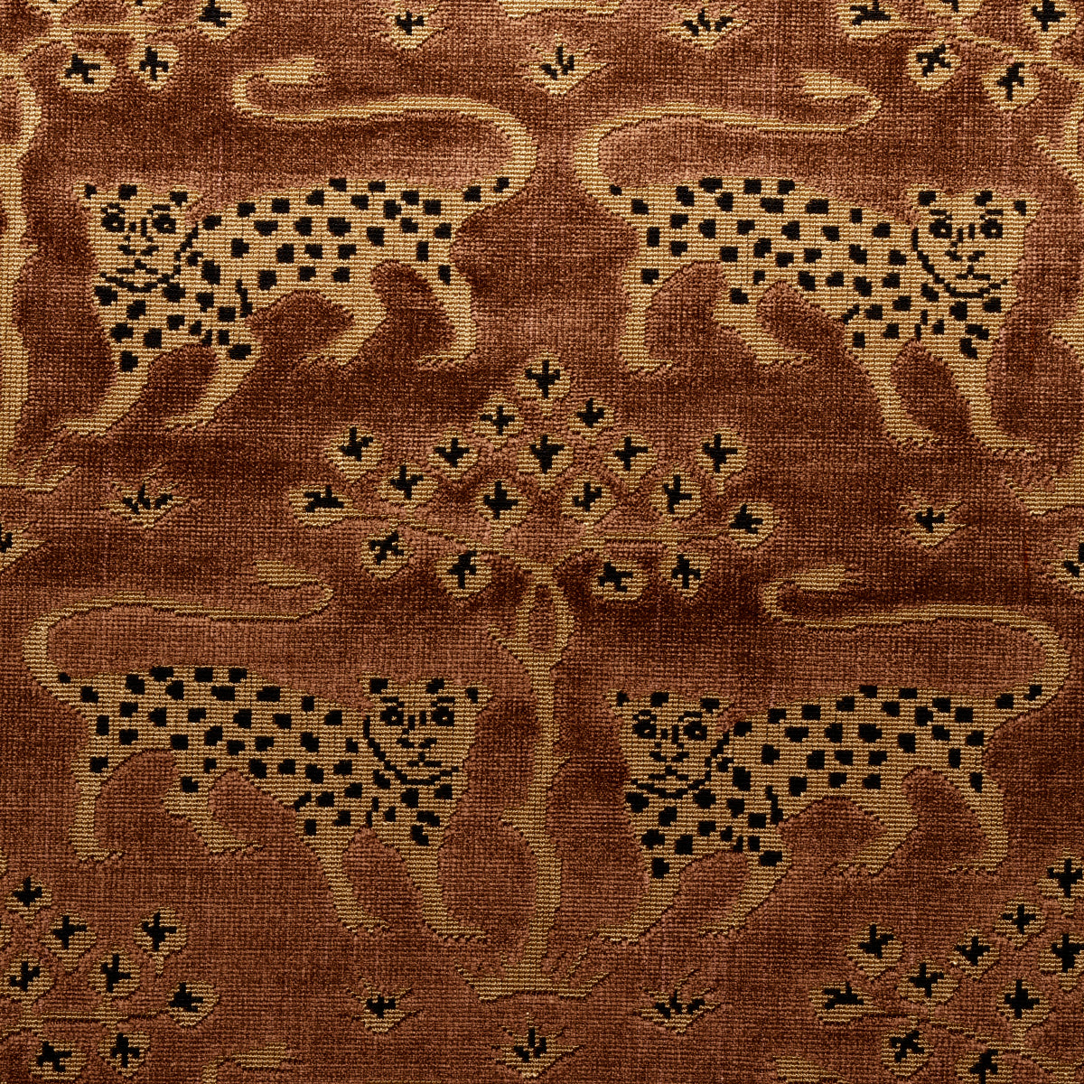 WOODLAND-LEOPARD-VELVET-SEPIA-SCHUMACHER-80083