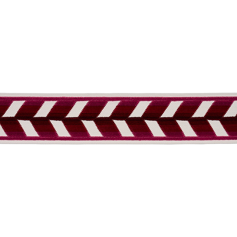 CHEVRON-STRIE-VELVET-TAPE-GARNET-SCHUMACHER-80183
