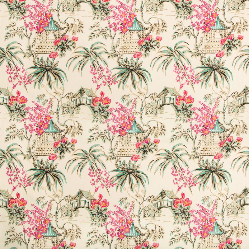 Brunschwig & Fils Fabric 8019138.713 Tongli Print Peony