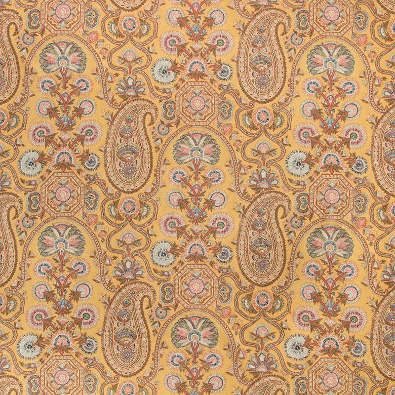 Brunschwig & Fils Fabric 8020100.4593 Saraya Print Saffron