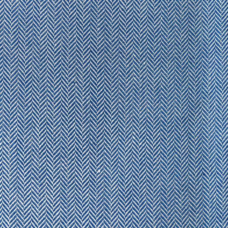 Brunschwig & Fils Fabric 8022107.5 Kerolay Linen Weave Blue