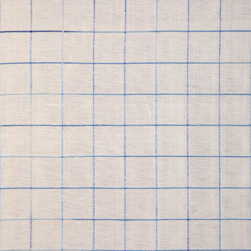 Brunschwig & Fils Fabric 8023149.55 Moulin Check Blue